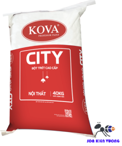 Bột trét nội thất Kova City 40 kg