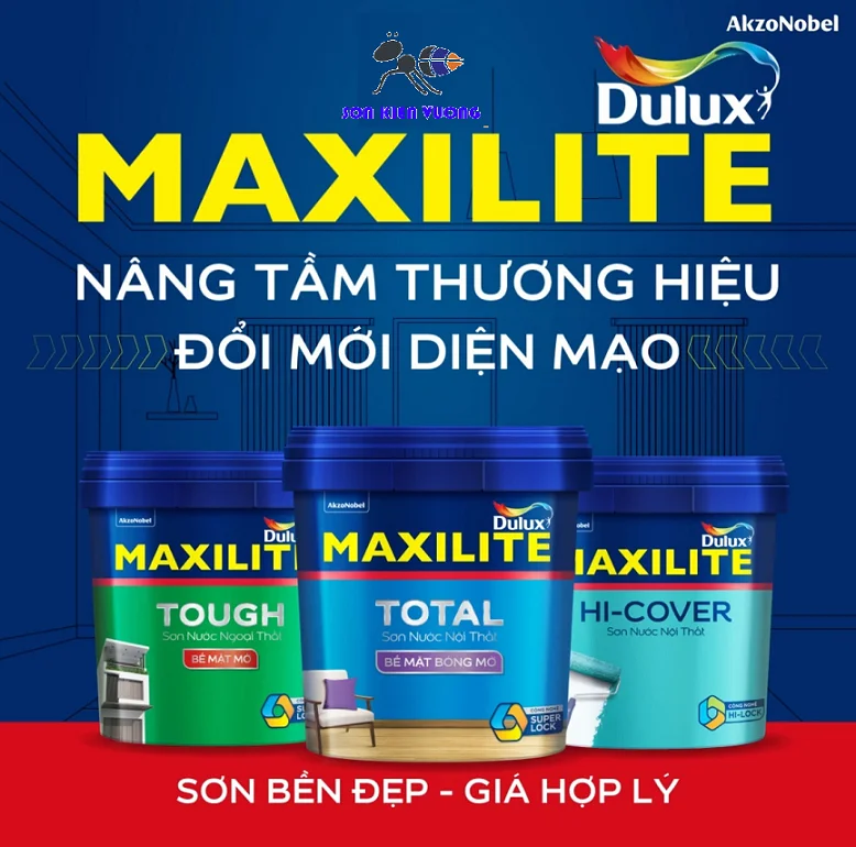 Những lý do bạn lựa chọn Sơn Maxilite từ Duluxđể sơn nhà.